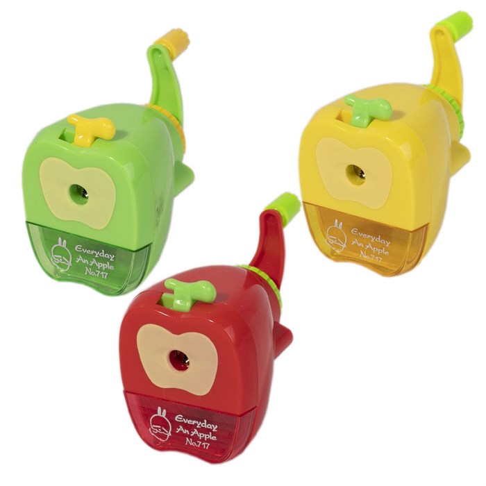 Точилка механическая Alingar Яблоко цвета в ассортименте AL9481