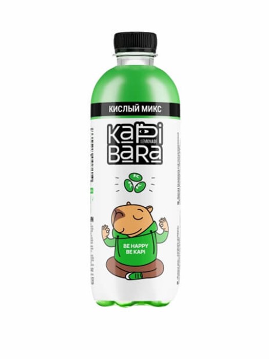 Лимонад 0,5л кислый микс Kapibara 500942