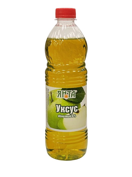 Уксус Яблочный 6% ЯНТА 500 мл (пэт) 502056