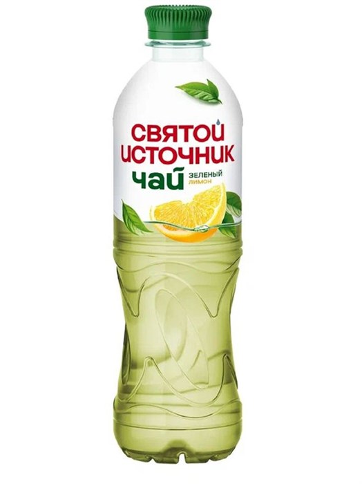 Напиток негазированный зеленый чай лимон 0,5л Святой источник 501178