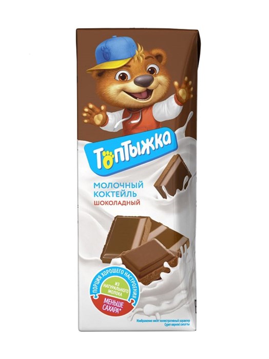 Коктейль шоколадный 200гр Топтыжка 502031