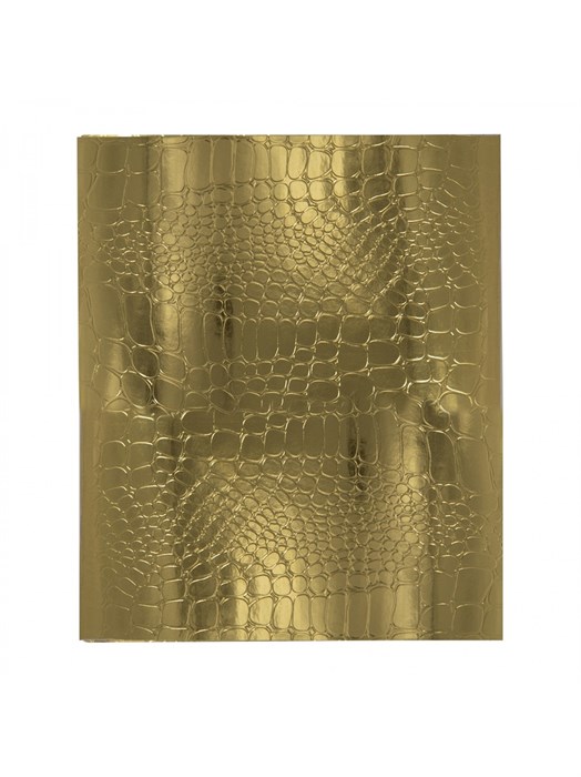 Тетрадь 48л клетка Gold Croco metallic Alingar AL12394
