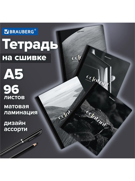 Тетрадь 96л клетка Simplicity Brauberg 405288