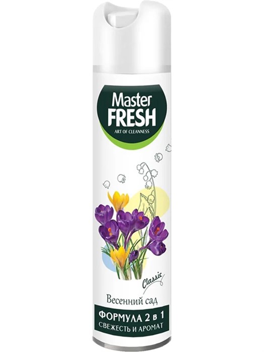 Освежитель воздуха весенний сад 300мл Master Fresh 502765