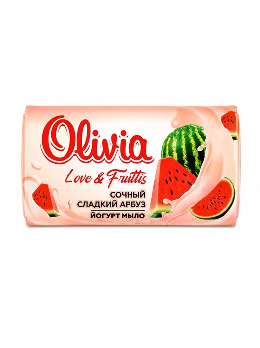 Мыло туалетное 140гр сладкий арбуз Olivia 502770