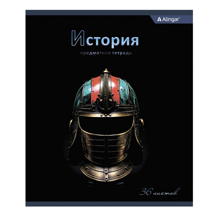 Тетрадь предметная история 36л Bright Alingar AL11137/10