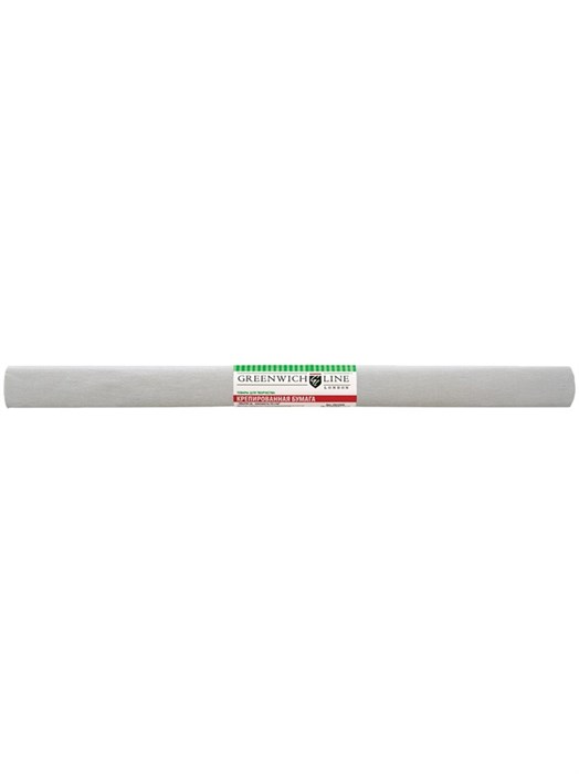 Бумага крепированная 50*250 см 32 г/м2 серая Greenwich Line CR25174