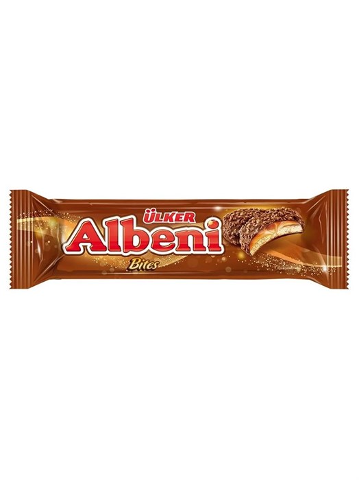 Печенье с карамелью в молочном шоколаде 72г Albeni 502190