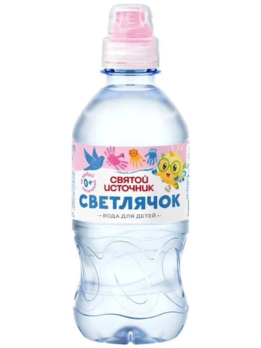 Питьевая вода для детского питания 0,33л Светлячок Святой источник 502954