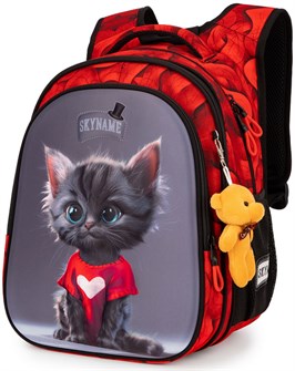 {{photo.Alt || photo.Description || 'Ранец SkyName R1-068 30*16*37см, 3 отделения, 2 кармана, анатомическая спинка'}}