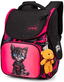 {{photo.Alt || photo.Description || 'Ранец SkyName 2116 16*14*34см, 1 отделение, 3 кармана, анатомическая спинка'}}