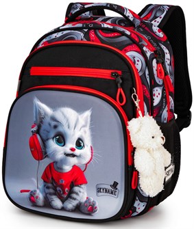 {{photo.Alt || photo.Description || 'Ранец SkyName R3-281 30*18*37см, 2 отделения, 4 кармана, анатомическая спинка'}}