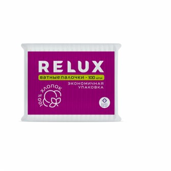 Ватные палочки 100шт Relux 288302