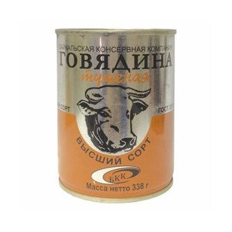 Говядина тушеная БКК 338гр 500557