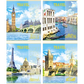 {{photo.Alt || photo.Description || 'Тетрадь 96л А5 клетка на скобе Город-4 Проф-Пресс ЭКОНОМ'}}