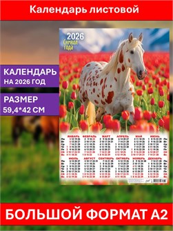 {{photo.Alt || photo.Description || 'Календарь листовой А2 Поле тюльпанов 2026'}}