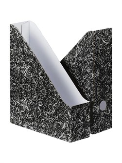 {{photo.Alt || photo.Description || 'Лоток для бумаг вертикальный картон мрамор Attache Economy'}}