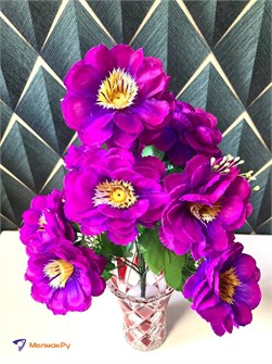 {{photo.Alt || photo.Description || 'Искусственные цветы пионы фиолетовый 325-146'}}