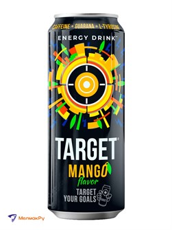 Энергетический напиток Target mango 0,45л 501103