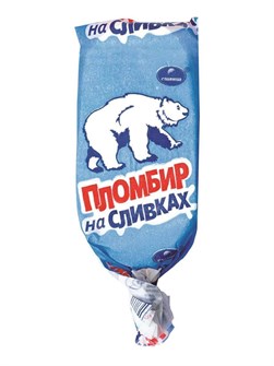 Мороженое эскимо пломбир на сливках 80гр Славица 501389