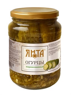 Огурцы маринованные 720г Янта 501774