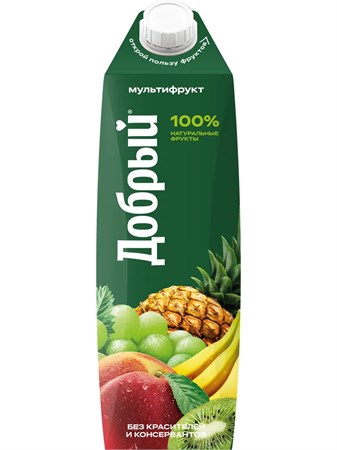 Сок мультифрукт Добрый 1л 500580