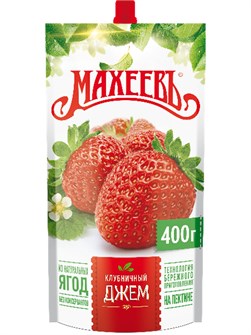 Джем Клубничный 400гр Махеевъ 502134
