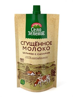 Молоко сгущенное 270г Село зеленое 501235
