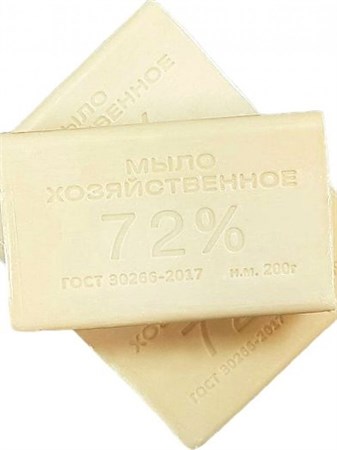 Мыло хозяйственное 200гр 72%  Мыловар 502769