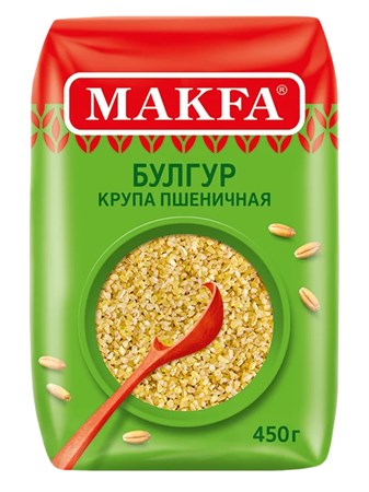 Крупа пшеничная булгур 450г Макфа 502933