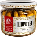 Шпроты За Родину в масле 270гр с/б 500402