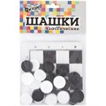 Шашки Русский стиль "Цена. Бум. Игра", пластиковые, европодвес - фото 19019