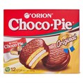Мучное кондитерское изделие в глазури 12шт Choco-Pie ORION 500560