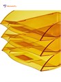 Лоток для бумаг горизонтальный оранжевый Яркий Офис Attache 877393