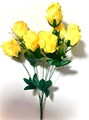 Искусственные цветы желтые розы 26-6 26-6