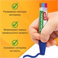 Мелки восковые 24цв шестигранные Kids Brauberg 271694