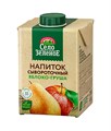 Напиток сывороточный яблоко-груша 0,5л Село зеленое 501224