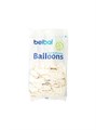 Воздушный шар белый 30см Belbal арт.1102-0001 1102-0001