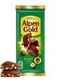 Шоколад молочный 80гр Alpen Gold 500584