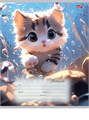 Тетрадь клетка 18л Мультяшные котики Проф-Пресс 18-5580
