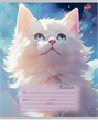 Тетрадь клетка 18л Мультяшные котики Проф-Пресс 18-5580