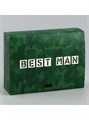 Коробка под подарок Best man, 12,5*16,5*5см Дарите Счастье 4532949
