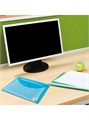 Папка-конверт на кнопке А4 синяя Staff 224623