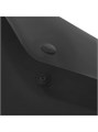 Папка-конверт на кнопке А4 черная Brauberg 273072