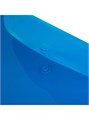 Папка-конверт на кнопке А5 синяя Brauberg 273066