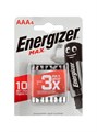 Батарейка ААА щелочные 4шт Energizer 502455