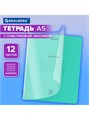 Тетрадь 12л клетка пластиковая обложка Smart Cover Brauberg 405019