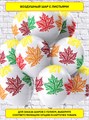 Воздушный шар листья прозрачные Decor Balloons Ч42444-1