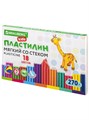 Пластилин 18цв восковой Kids Brauberg 106497