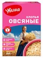 Хлопья овсяные 1 минута 400гр Увелка 502738